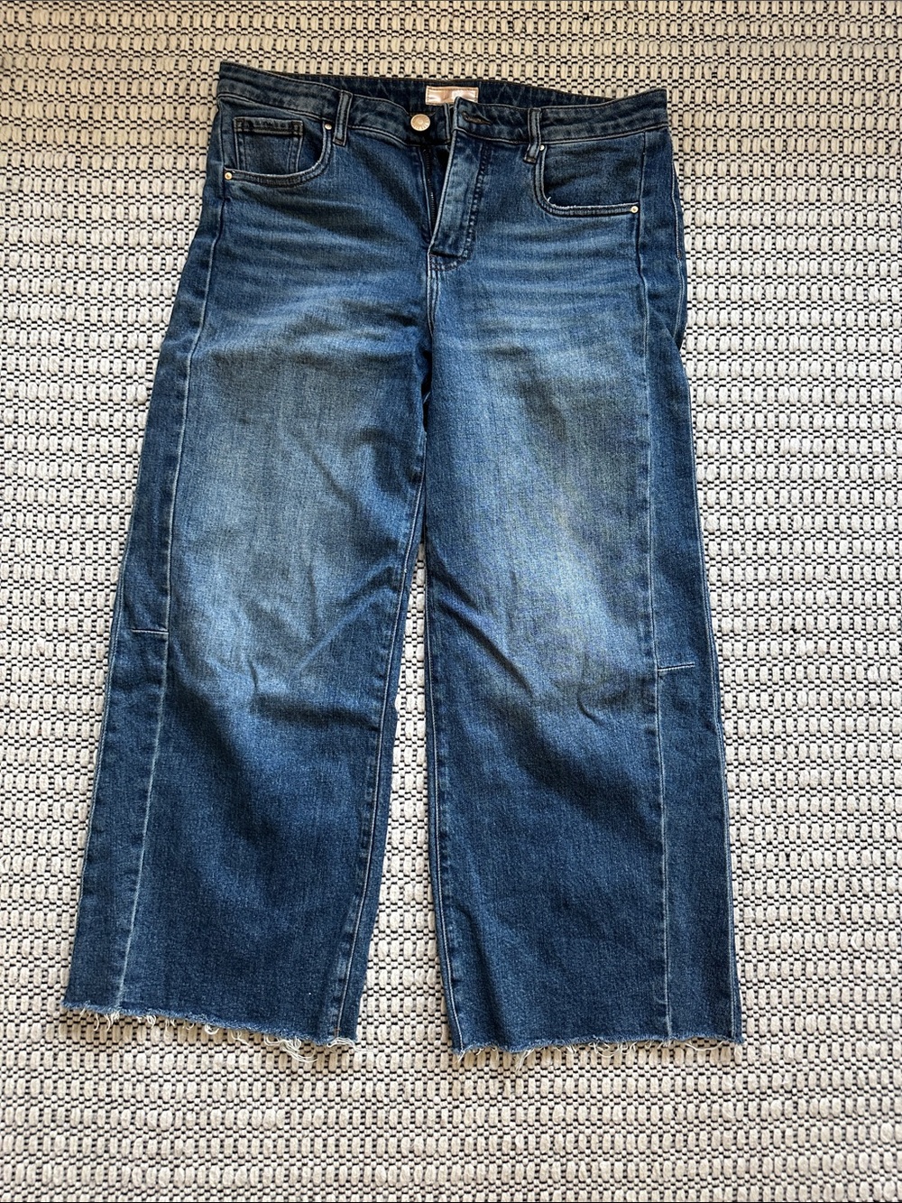 Kut from the Kloth Meg - dark Blue Wide-Leg Jeans
